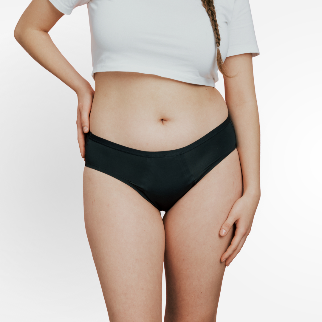 Period Panty - LUCA Seamless - black