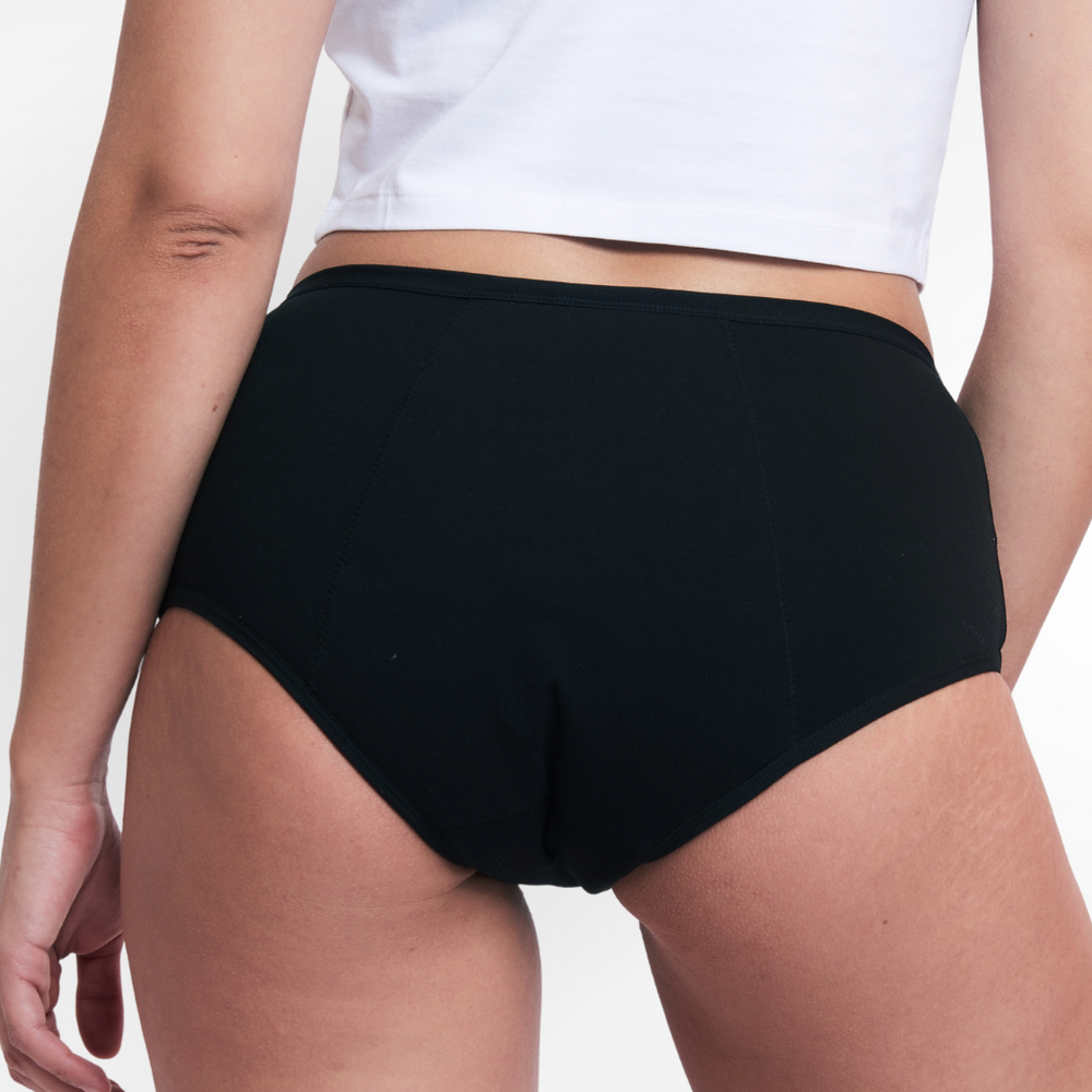 Inkontinenz Slip - LARA - schwarz