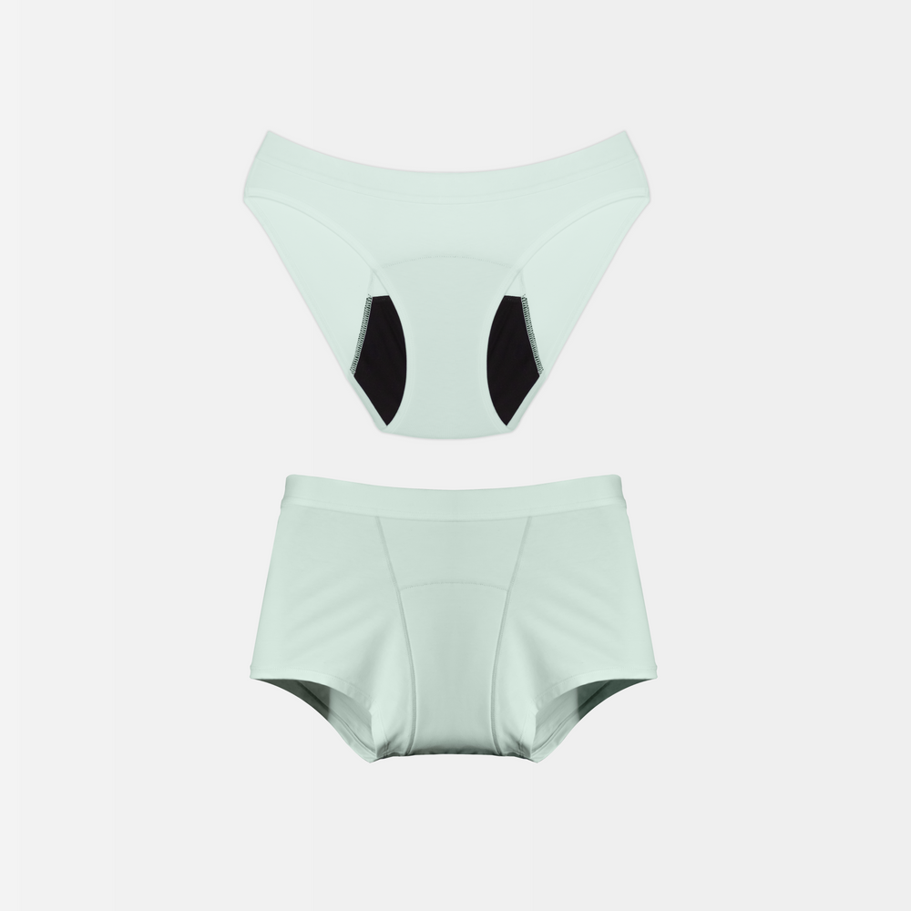 Period Panty Bundle: 2x ROMY Teen + JUNO Teen - mint