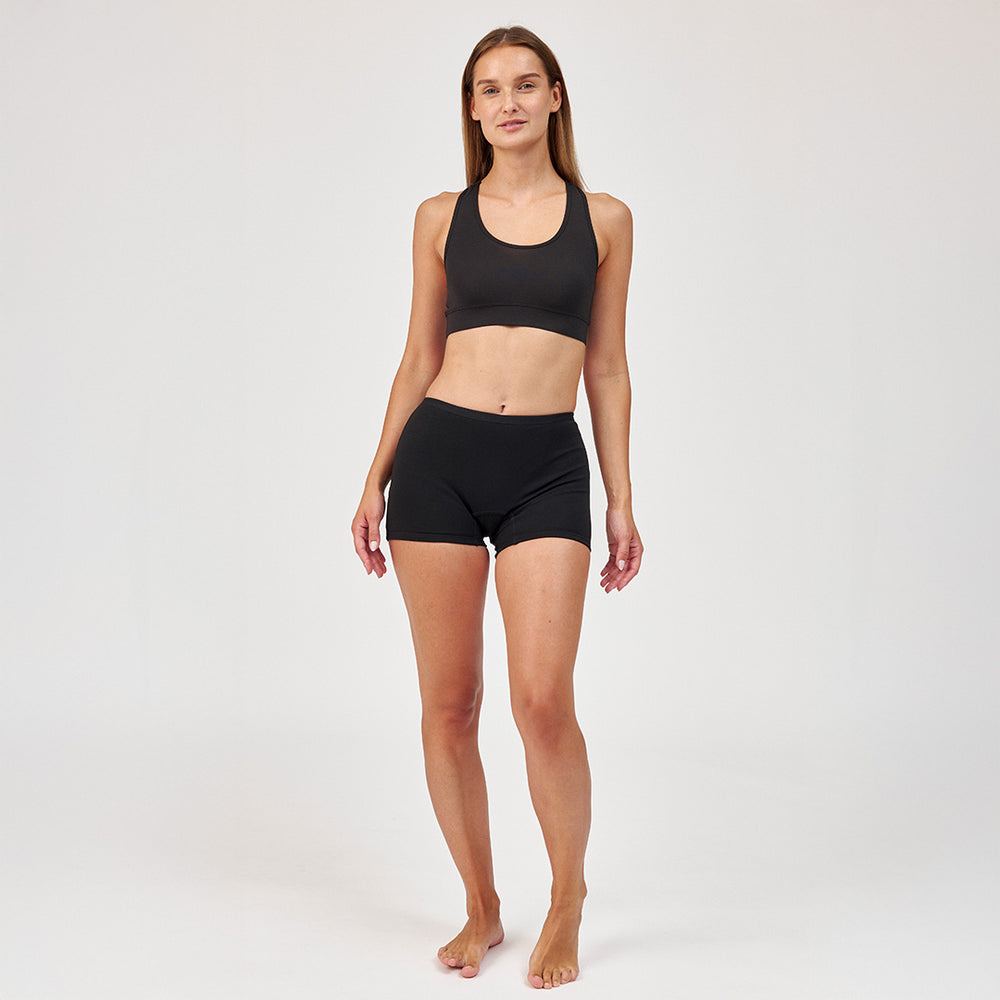 Period Shorts - BLIX - black
