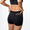 Menstruationspanty HERA Sportshorts schwarz strong von hinten Mesh seamless