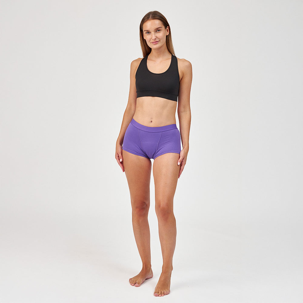 Period Shorts - JUNO - purple