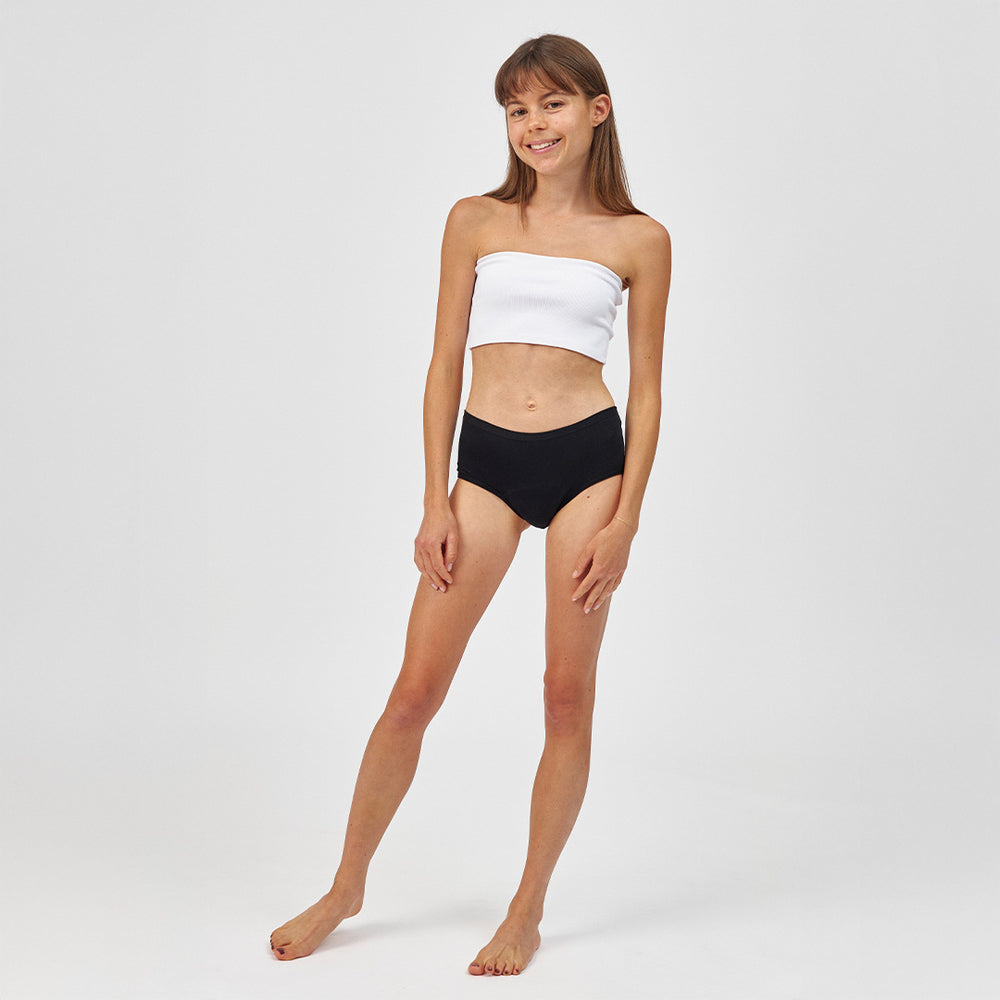 Period Panty - LENE Hipster - black