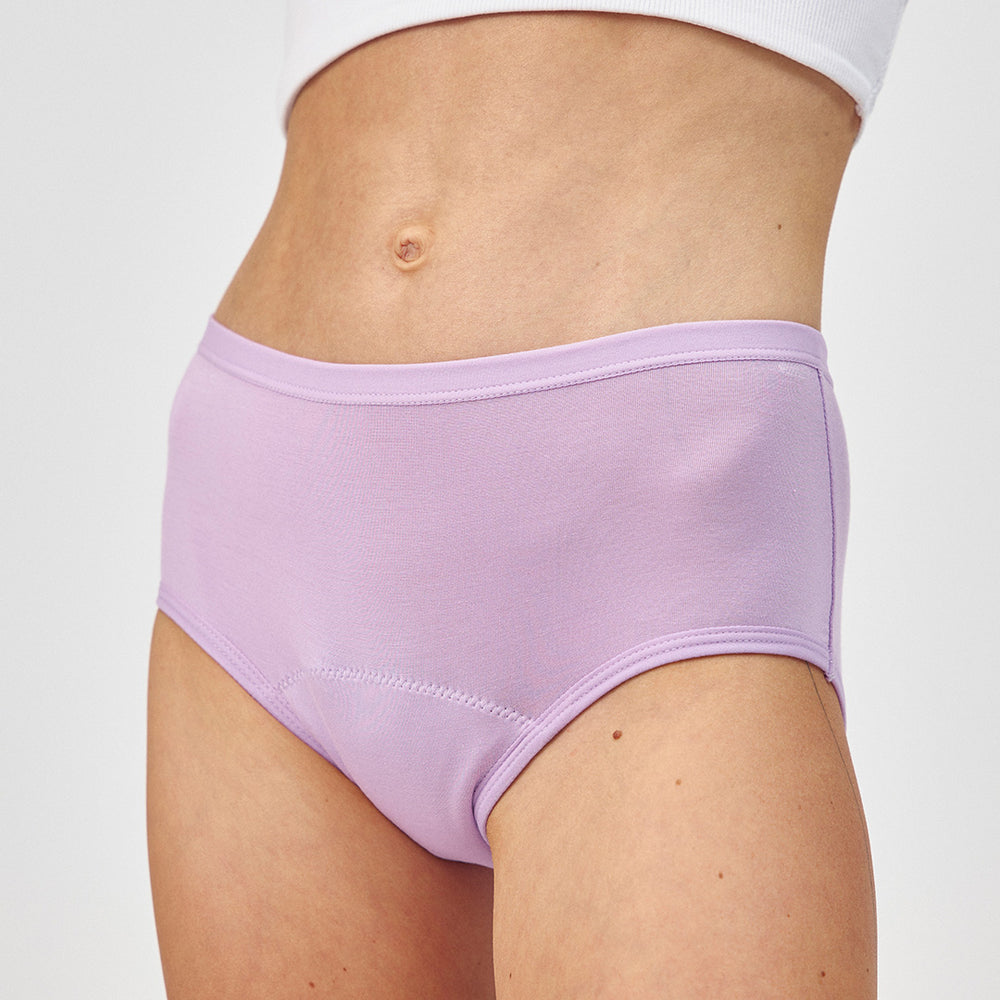 Teen Period Panty - LENE Hipster - lilac