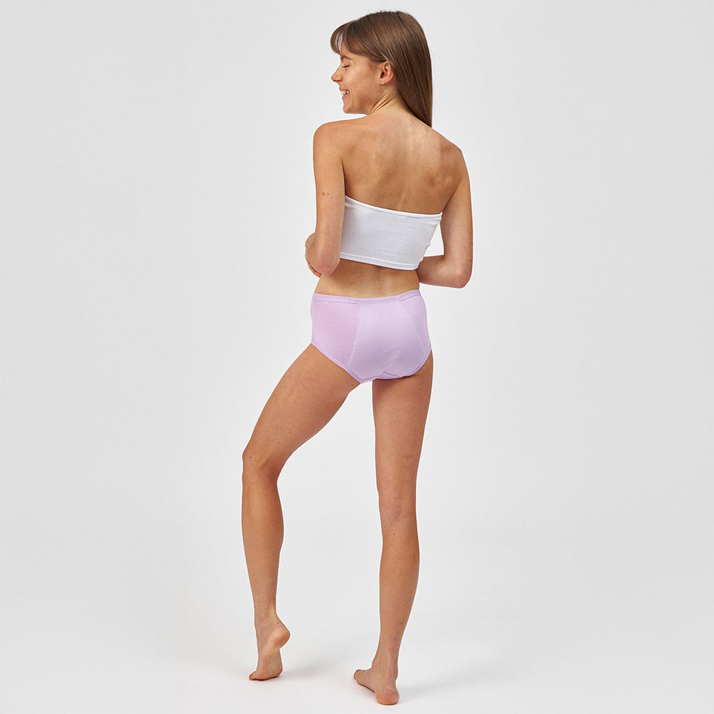 Teen Period Panty - LENE Hipster - lilac