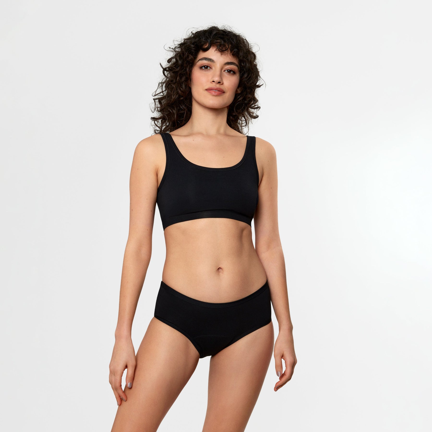 Periodenunterwäsche Period Panty - LENE Hipster - Super Strong - schwarz femtis