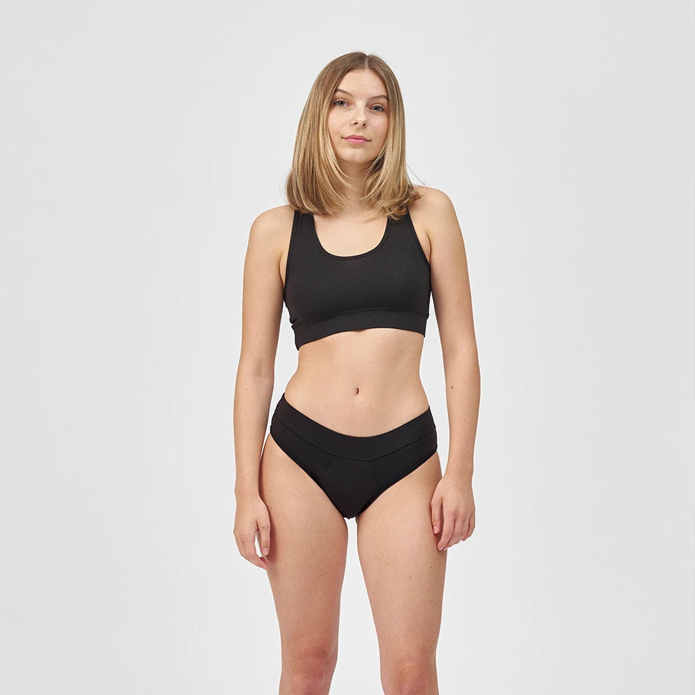 Teen Period Panty - MILA - Super Strong - schwarz