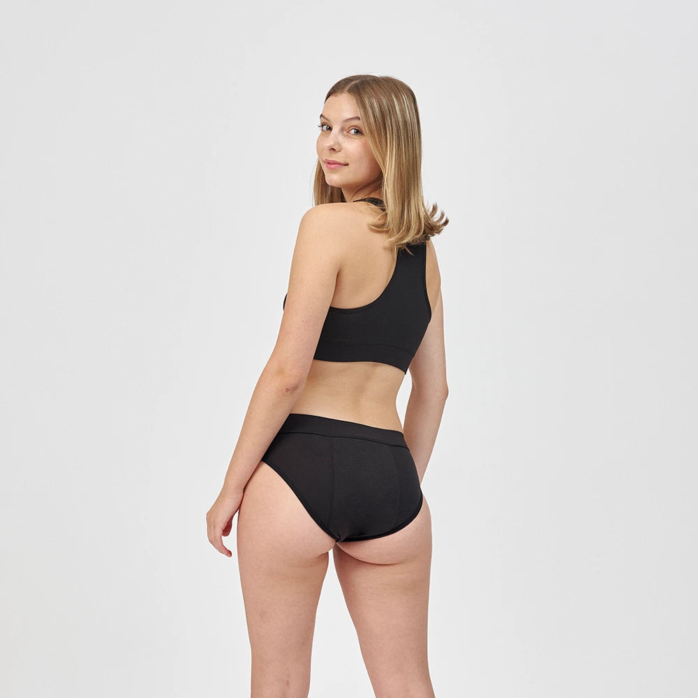Teen Period Panty - MILA - Super Strong - schwarz - 146 / Black