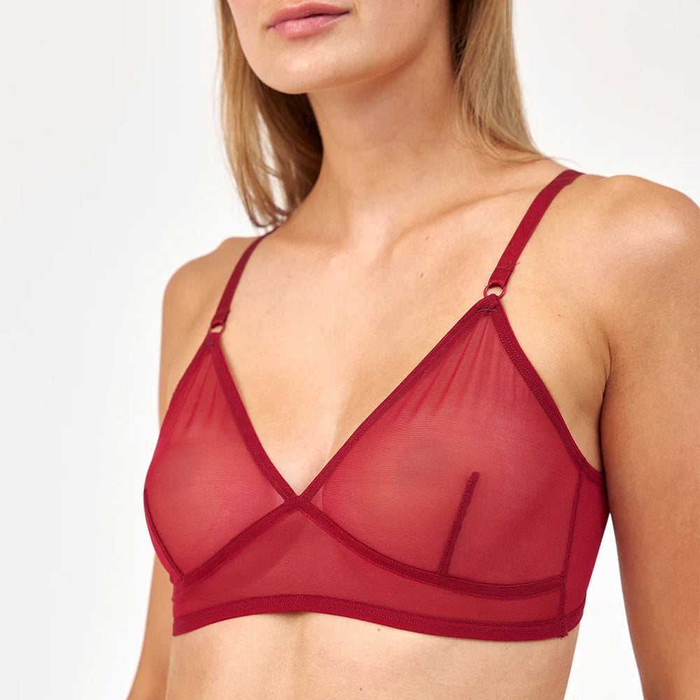 Ruby Bra - Rot