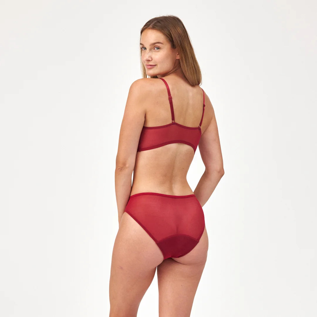 Period Panty - RUBY - rot - XXS / Red